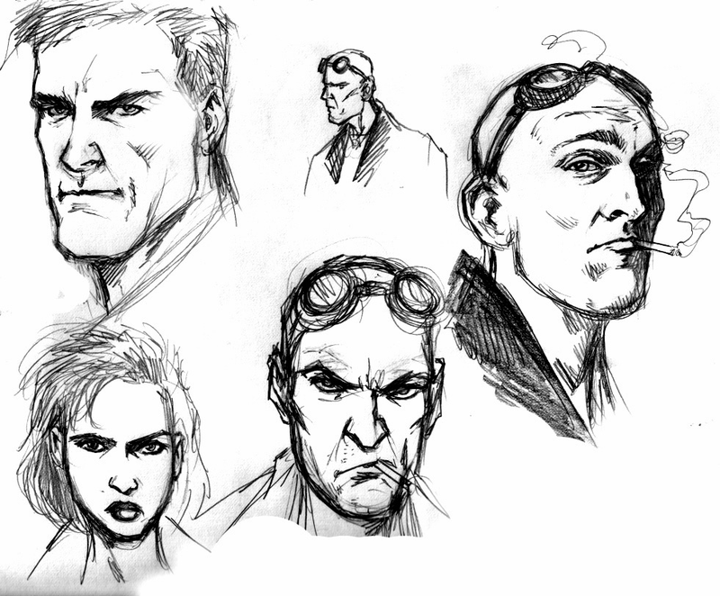 Illustration for article titled The superhuman concept art from Darick Robertson's The Boys